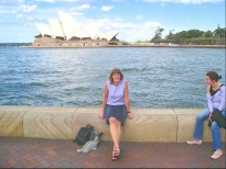 Picture of My sister at in Sydney Australia